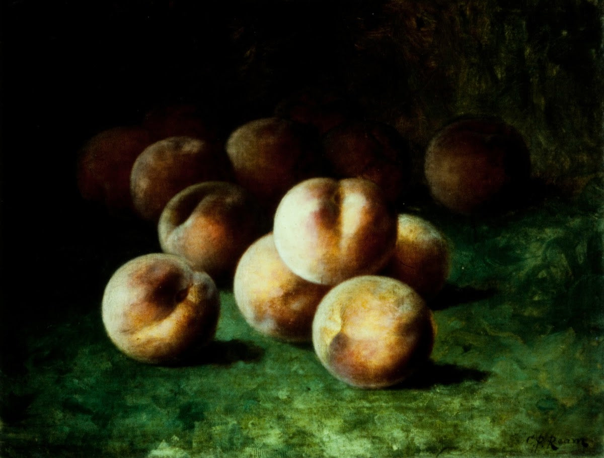 Peaches c 1870