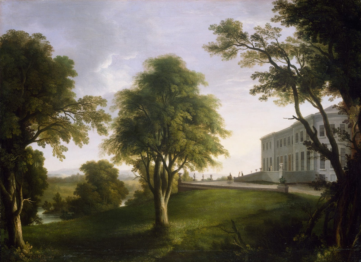 A Landscape with Curragh Chase County Limerick 1834