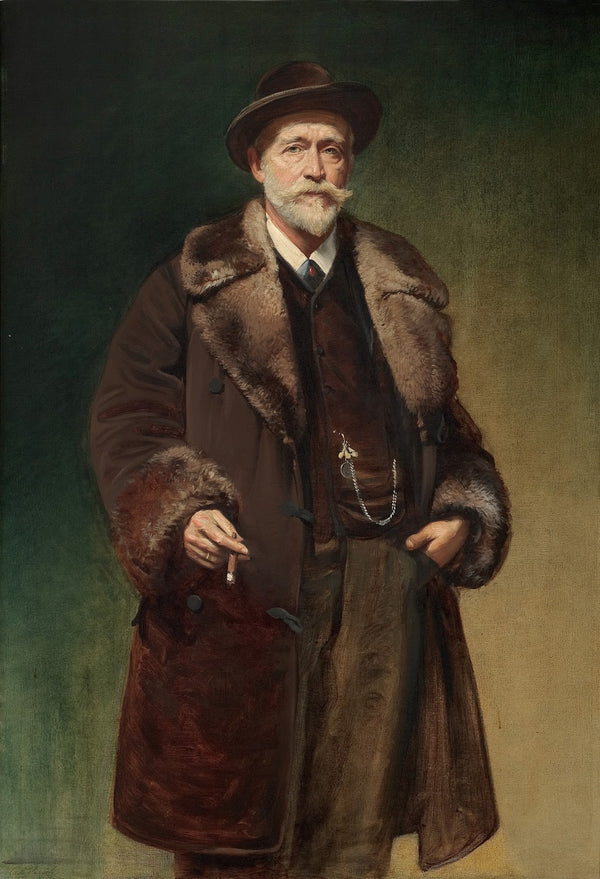 Portrait of Heinrich August Schwach 1890