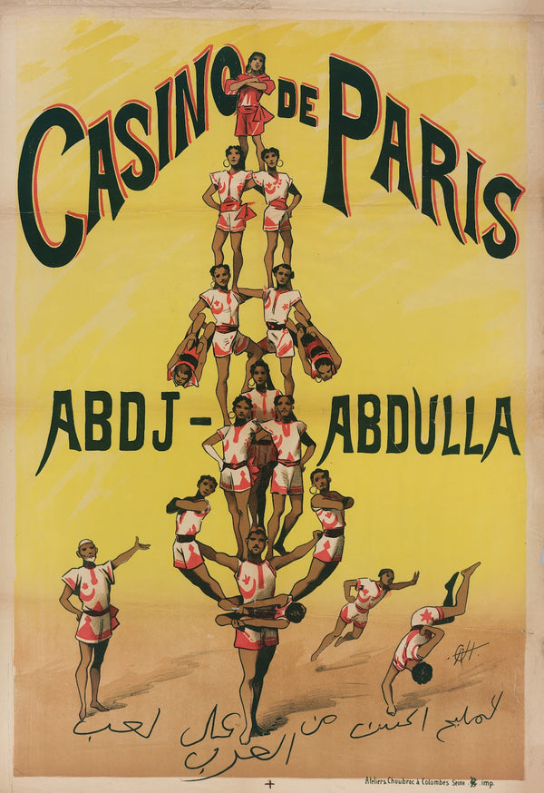 Casino De Paris Abdj  Abdulla 1885