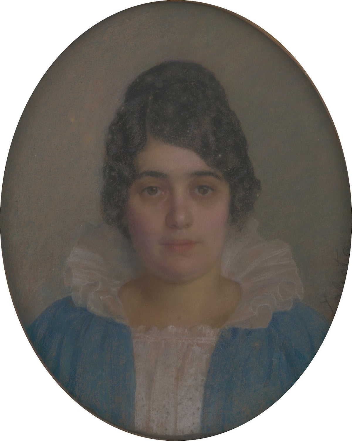 Portrait of a young woman circa 1930
