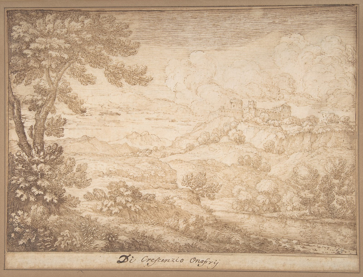 Landscape with a Castle on a Hill 16321712