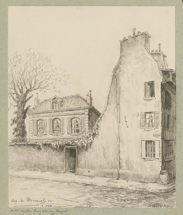 Petit pavillon Louis XVI rue Amyot 1904