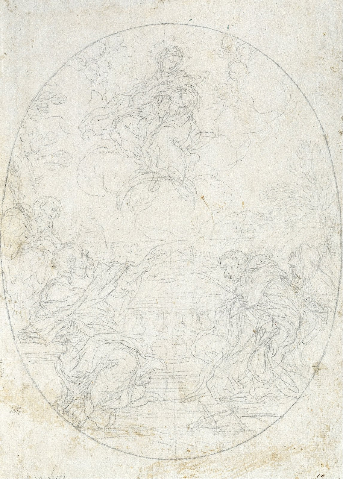 Mary the Immaculate Appears to Four Saints 1689
