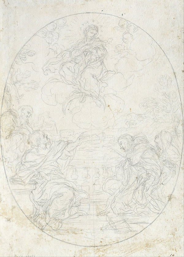 Mary the Immaculate Appears to Four Saints 1689