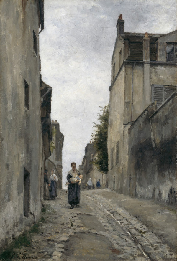 Rue Mont Cenis Montmartre c1872