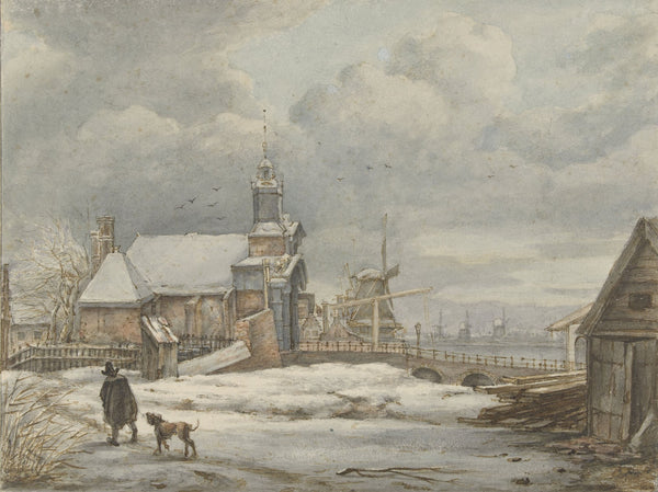 Gezicht op de Haarlemmerpoort te Amsterdam 1796   1849