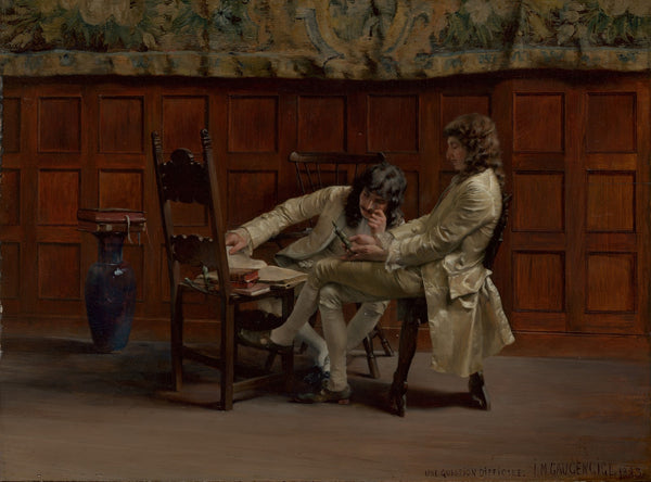 A Difficult Question Une Question Difficile 1883