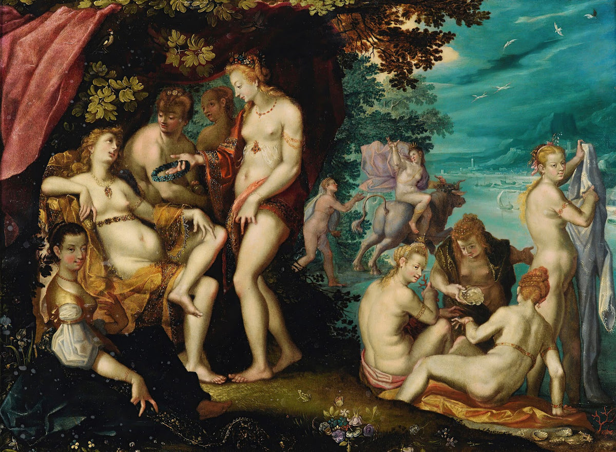 Theabduction Ofeuropa Circa 1580