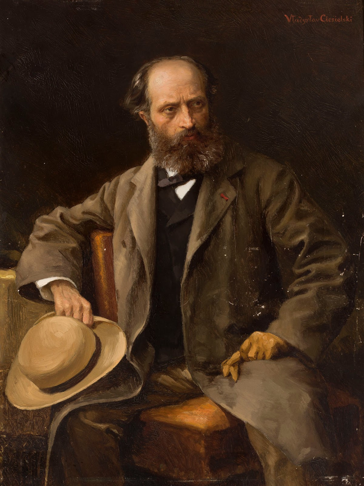Portrait of the artists father