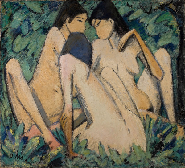 Three Women in a Wood c1920