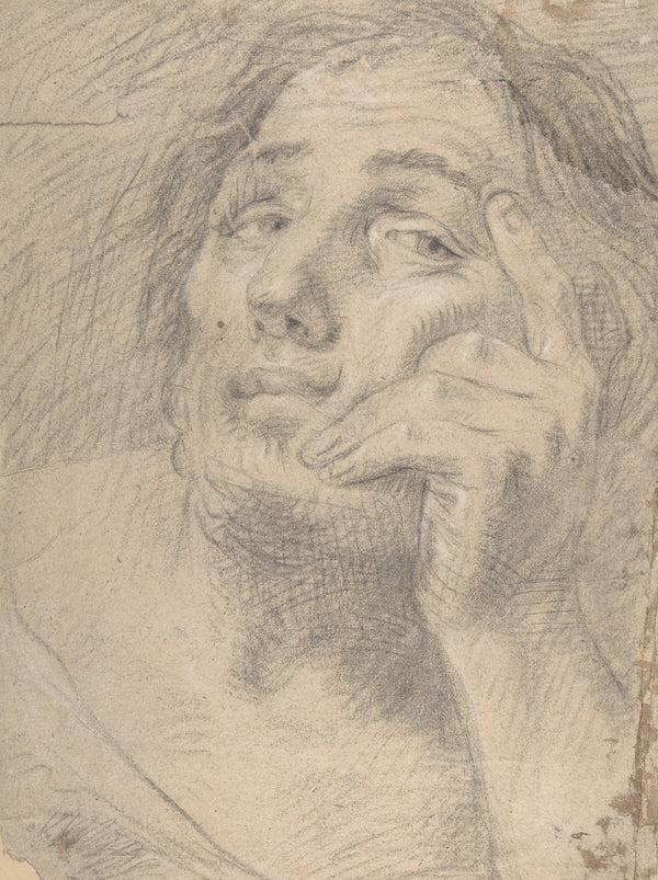 Portrait of a Young Man Leaning on his Hand ca 1620