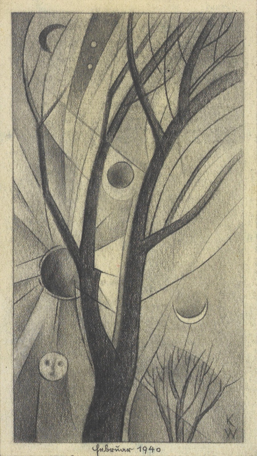 Baum und Gestirne 1940