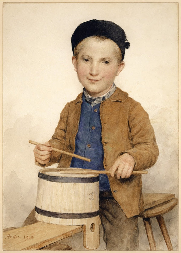 Trommelnder Knabe 1904