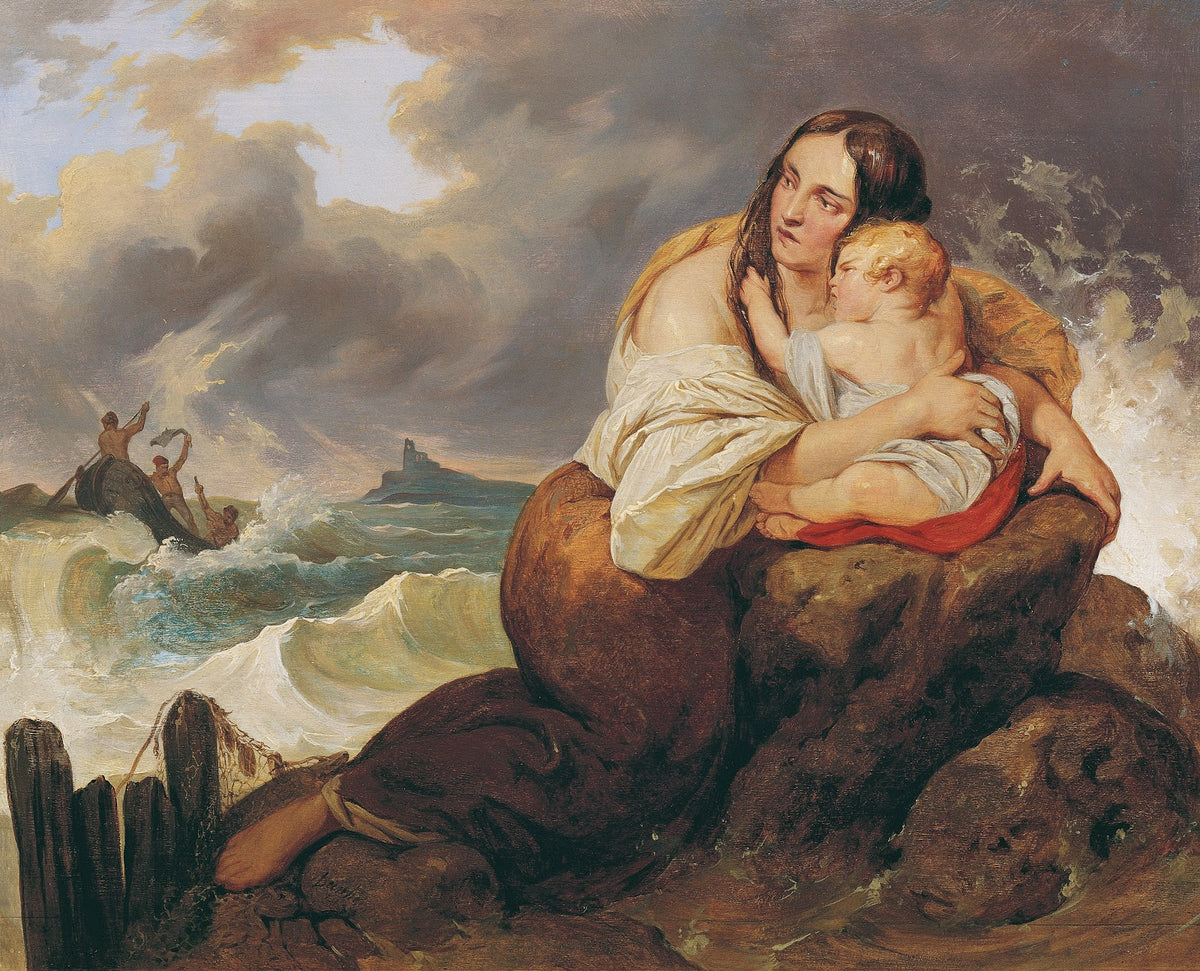 Die Schiffbrüchige 1837