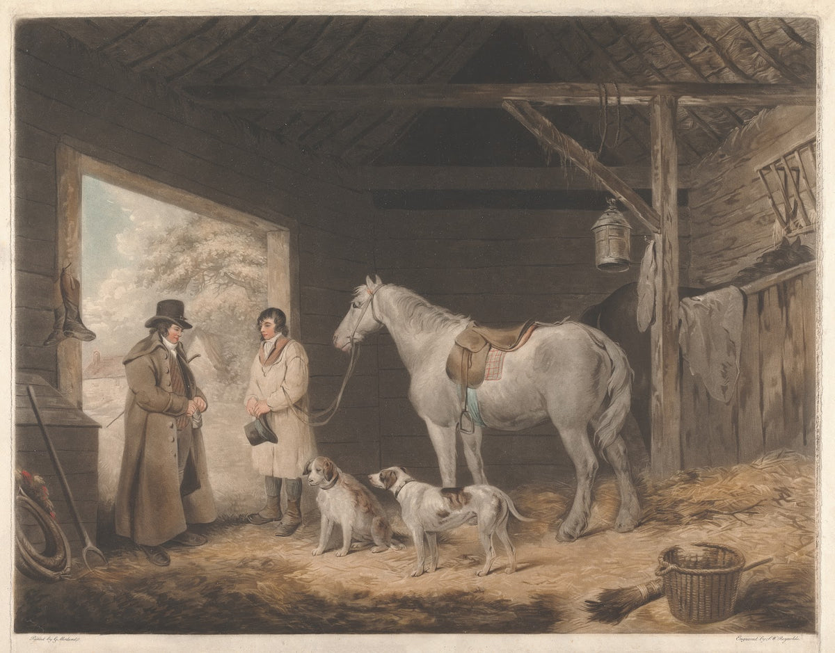 Paying the Hostler 1805
