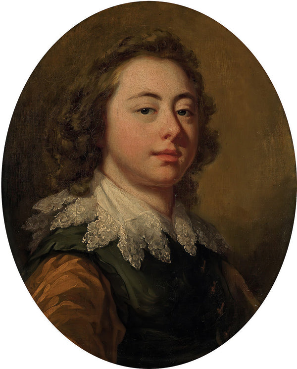 Portrait of a young man bust length