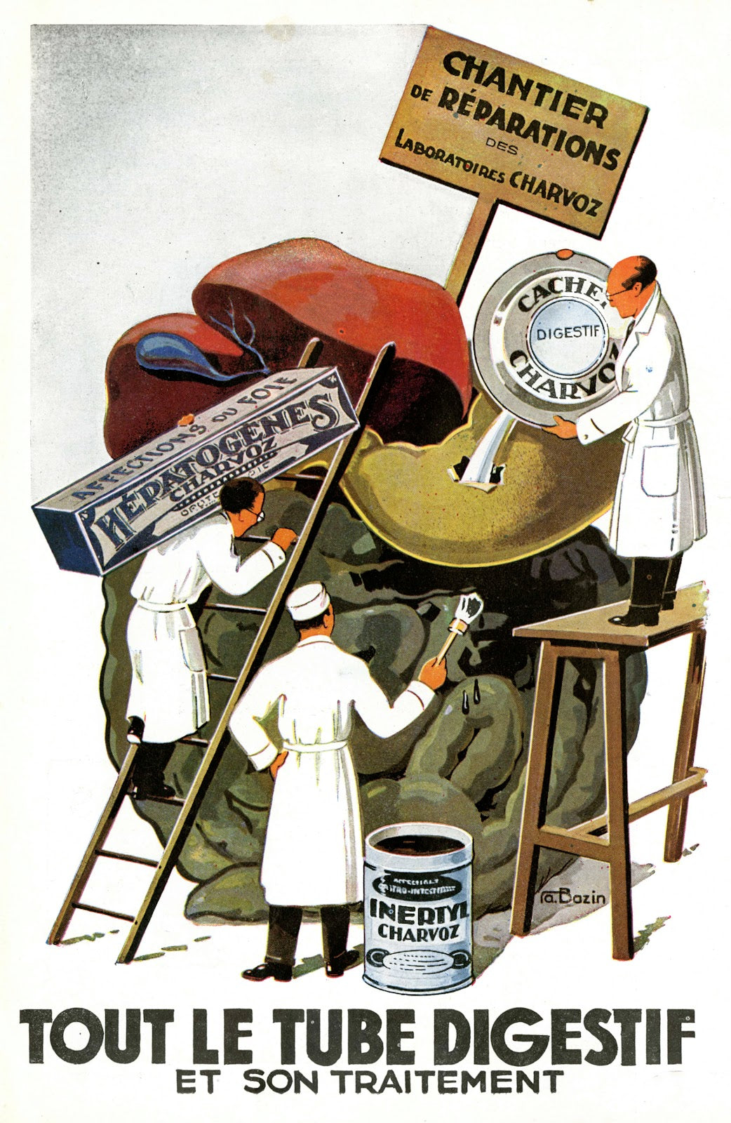 Tout le tube digestif et son traitement 1910 1950