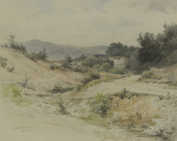Motiv bei Dornholzhausen 1889