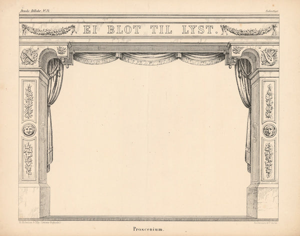 Proscenium 1863