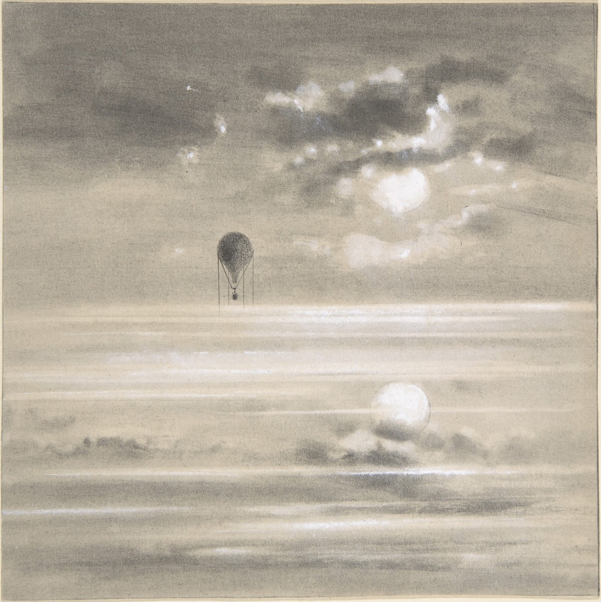 Drawing for an Illustration in Voyages du Flandre