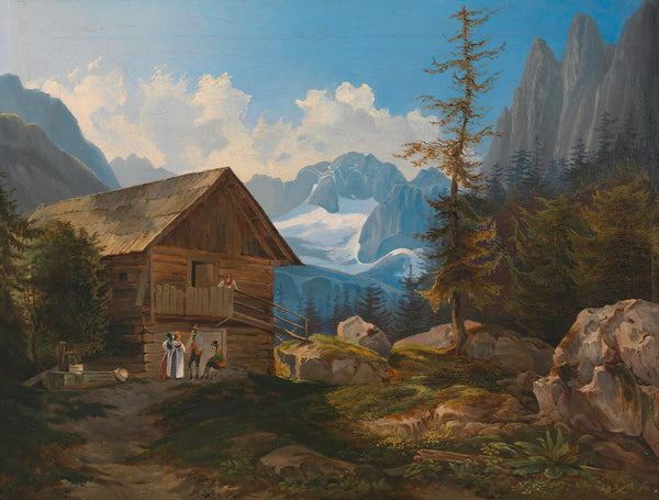 Im Gosautal Oberösterreich 1834