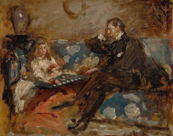 Hugh Hammersley and his daughter Eve