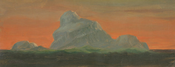 Iceberg Against Evening Sky 1859