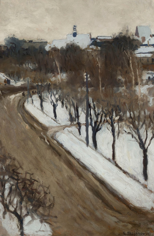 Planty Park in Kraków 1902