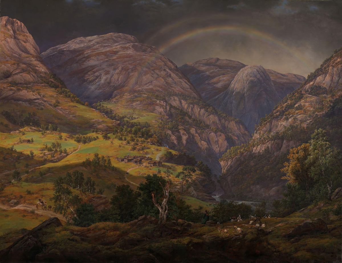 View from Stalheim 1842