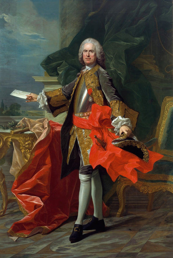 Portrait of Richard Wall 1694 1778 Spanish Ambassador to Britain 1753