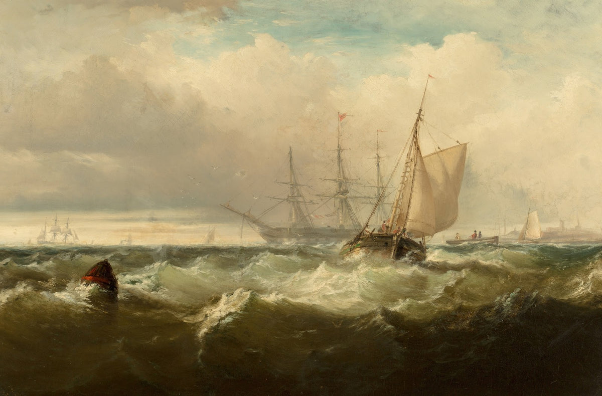 Storm Off New Castle Delaware 1857
