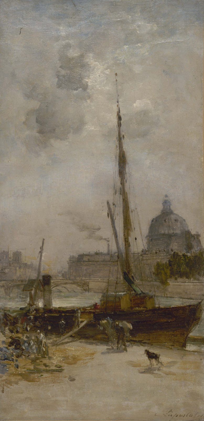 Le port Saint Nicolas 1889