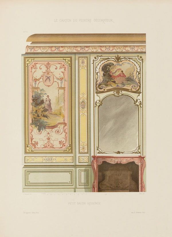 Petit salon Régence 1910