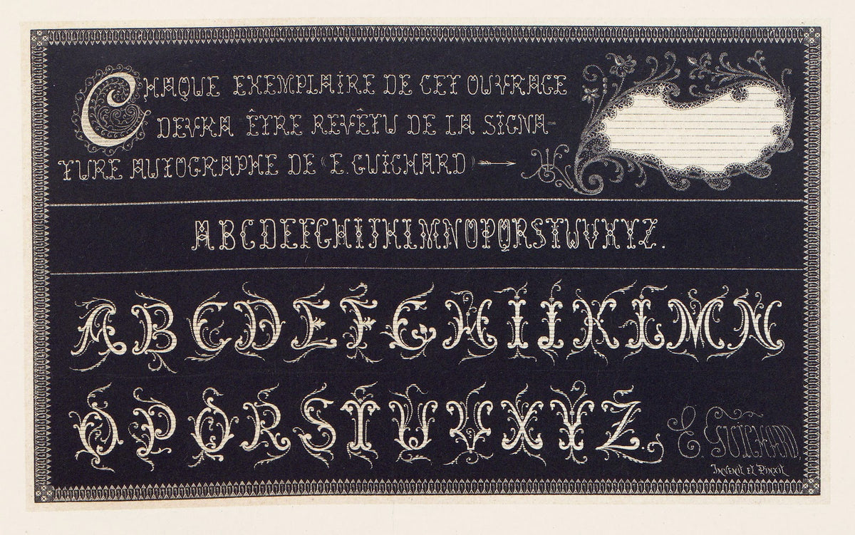 Les petits alphabets du brodeur Pl24 1880