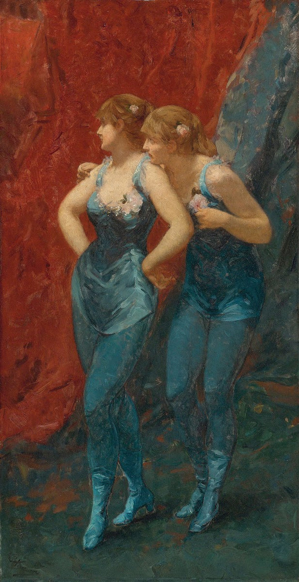 Two dancers between 1859 and 1924