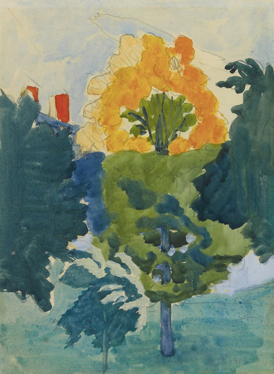 Sunset 1916