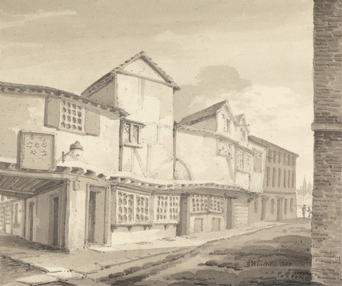 Part of the Monastery of St Saviours Southwark 1809