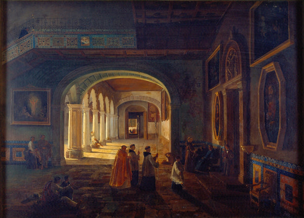 The Antesacristy of the Franciscan Convent 1855