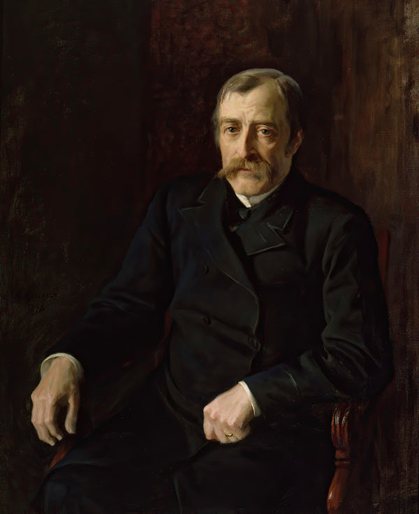 Portrait of Professor Carl Gustaf Estlander 1896