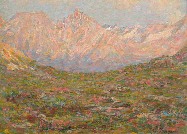 A Mountain Landscape c 190405