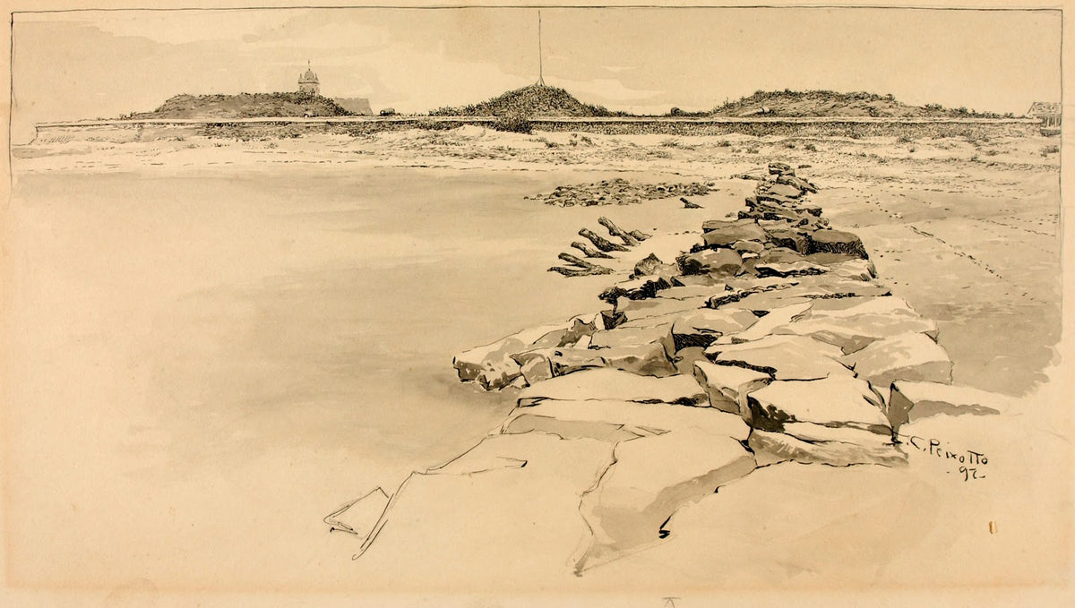 Fort Moultrie on the Site of Old Fort Sullivan 1897