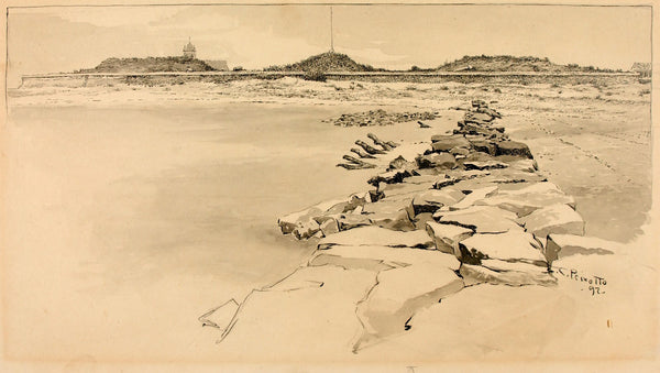 Fort Moultrie on the Site of Old Fort Sullivan 1897