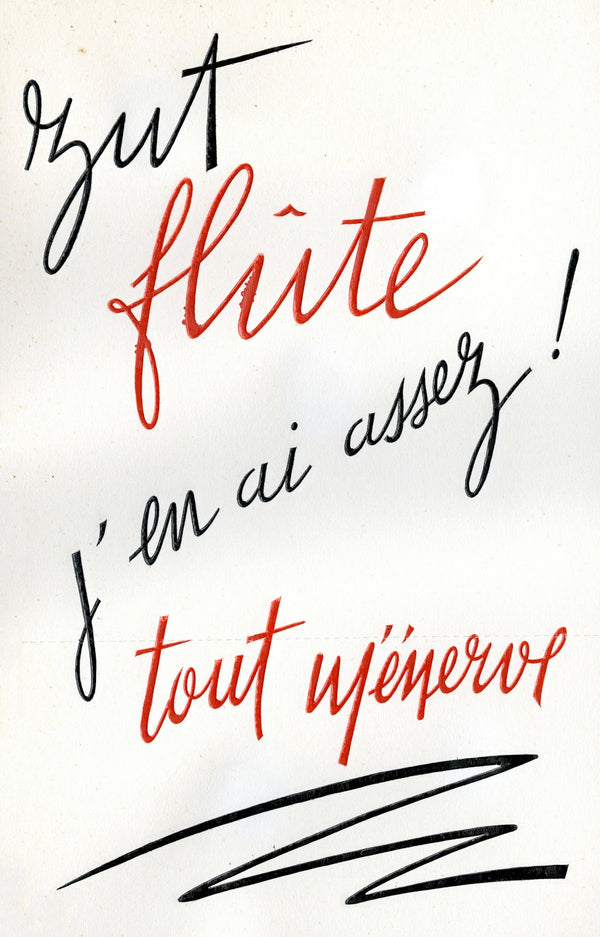 Zut flûte jen ai assez  Tout ménerve 1910 1950