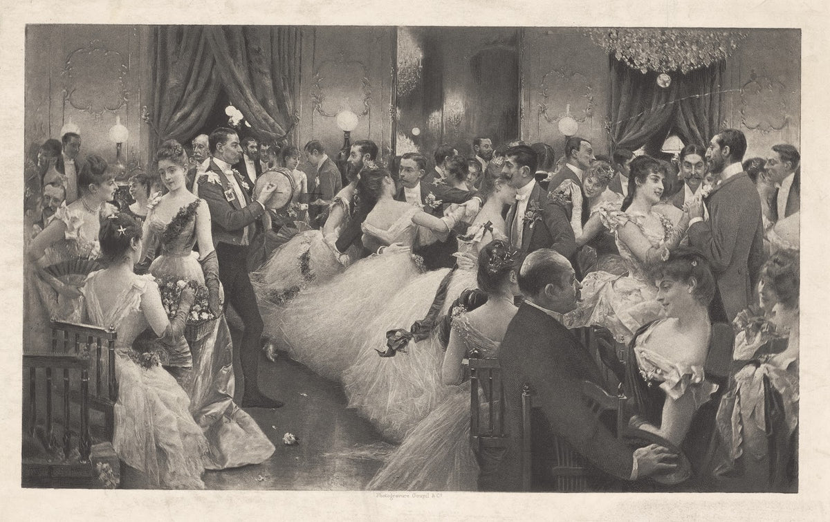The hunt ball 1885