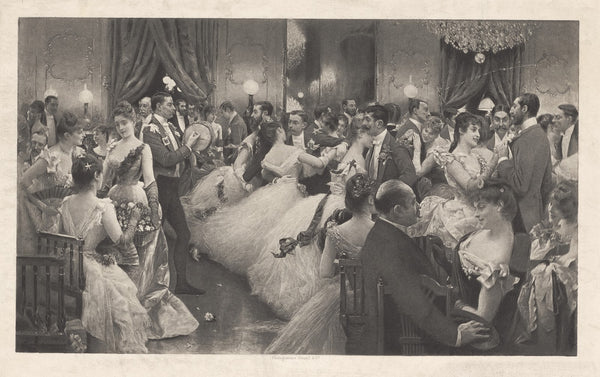 The hunt ball 1885
