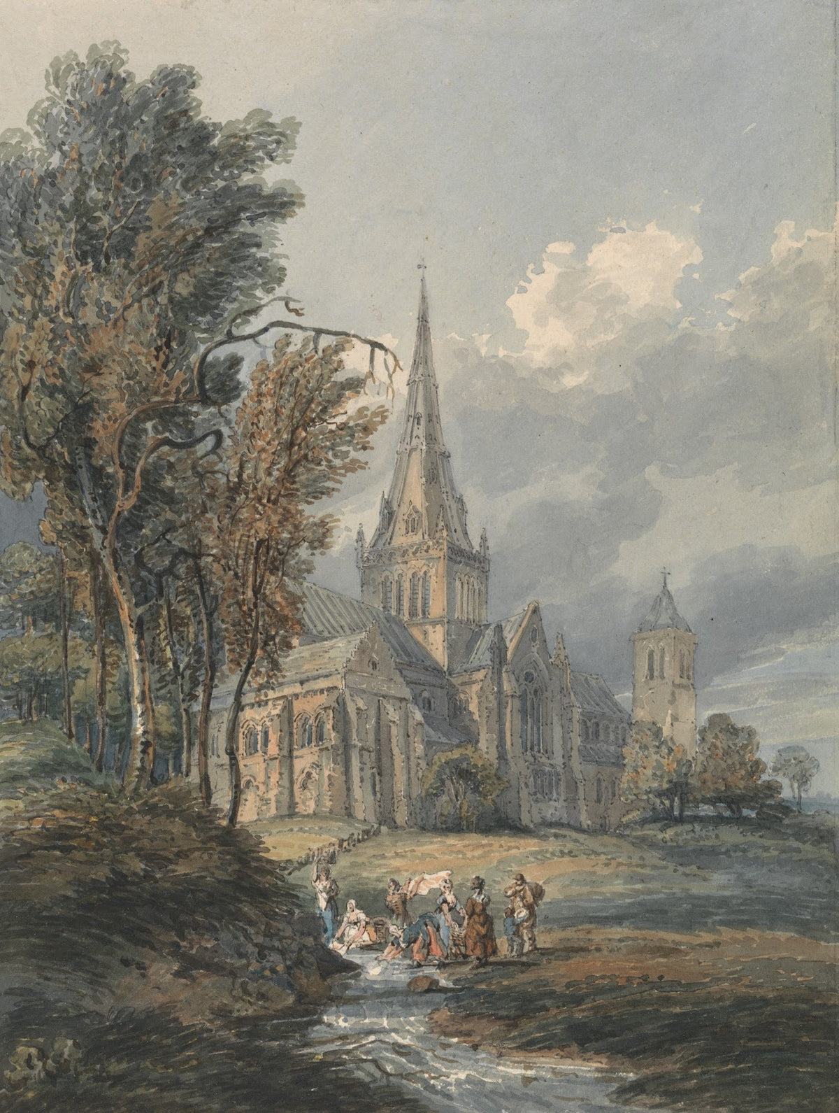 Glasgow Cathedral between 1794 and 1795