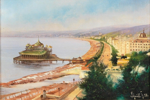 View Of The Promenade Des Anglais Nice
