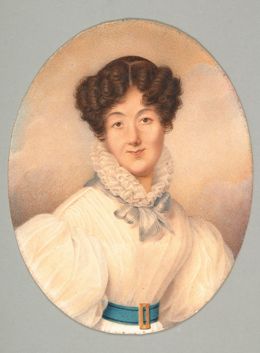 Lady in a White Gown 1827