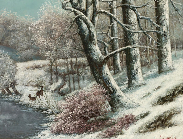 La Forêt En Hiver